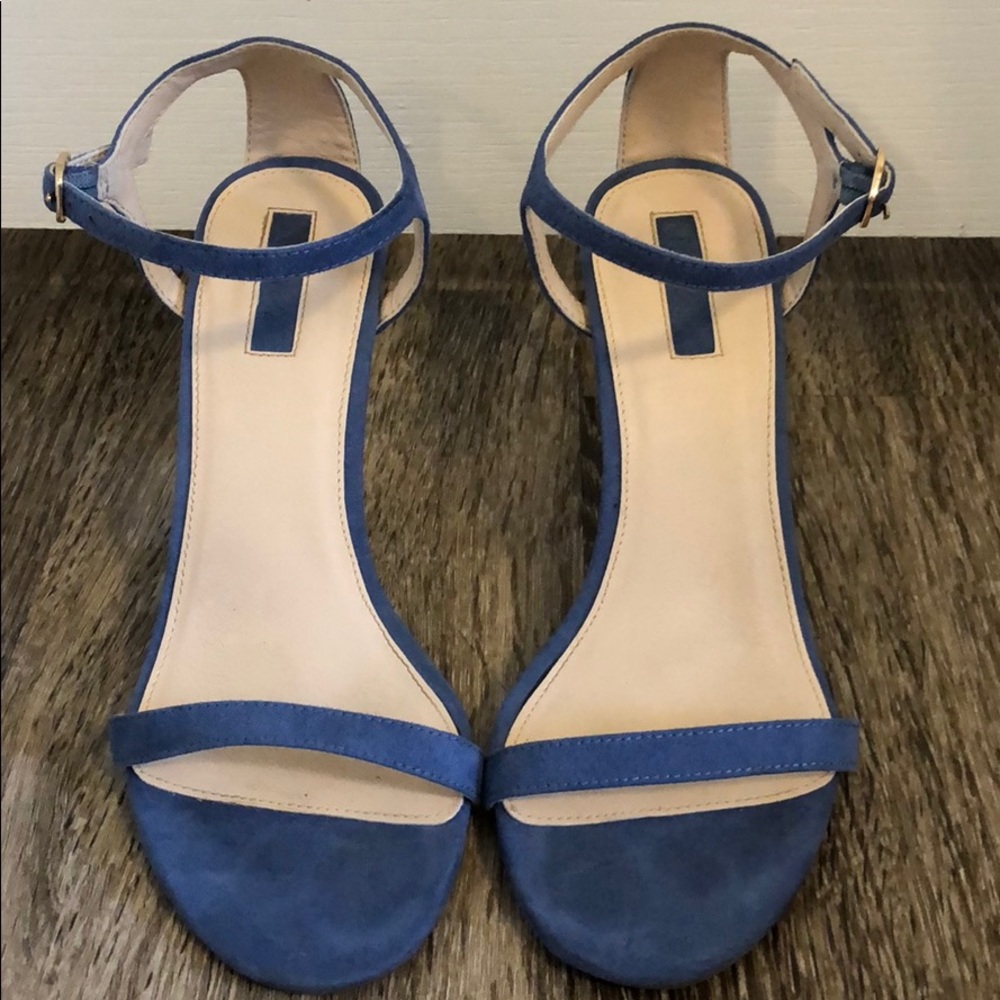 Blue heels